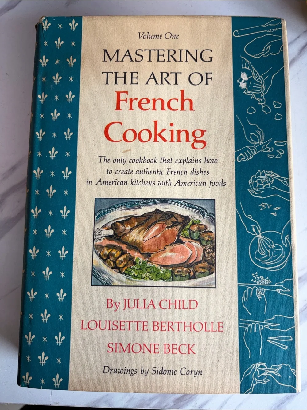 Julia Child Mastering the Art of French Cooking Vol 1 1971 21st Printing HC DJ